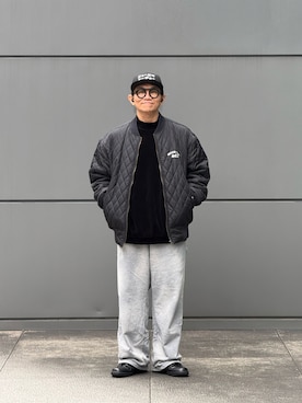 「WIND AND SEA（ウィンダンシー）のアイテム」を使った、Colorholic manさん（メンズ・172cm）の春コーディネート