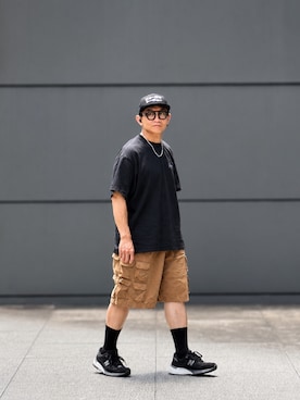 「FreshService（フレッシュサービス）のアイテム」を使った、Colorholic manさん（メンズ・172cm）の夏コーディネート