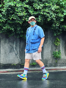 「NIKE ACG（ナイキエィシージー）のアイテム（その他アウター）」を使った、Colorholic manさん（メンズ・172cm）の春コーディネート