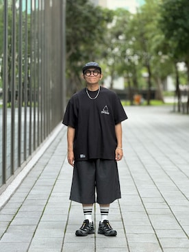 「FreshService（フレッシュサービス）のアイテム」を使った、Colorholic manさん（メンズ・172cm）の夏コーディネート