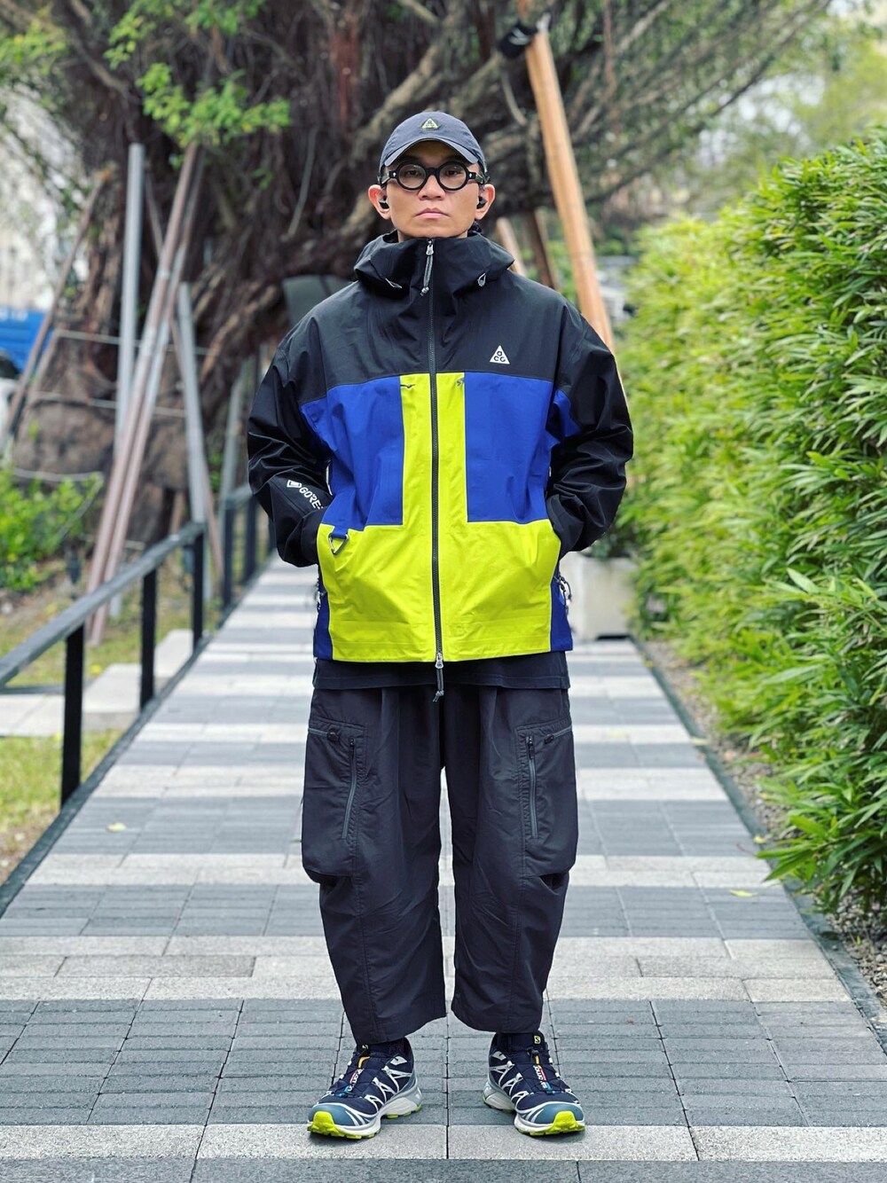 Colorholic man｜NIKE ACGのマウンテンパーカーを使ったコーディネート