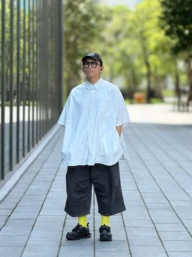 「MIZUNO（ミズノ　）のアイテム」を使った、Colorholic manさん（メンズ・172cm）の夏コーディネート