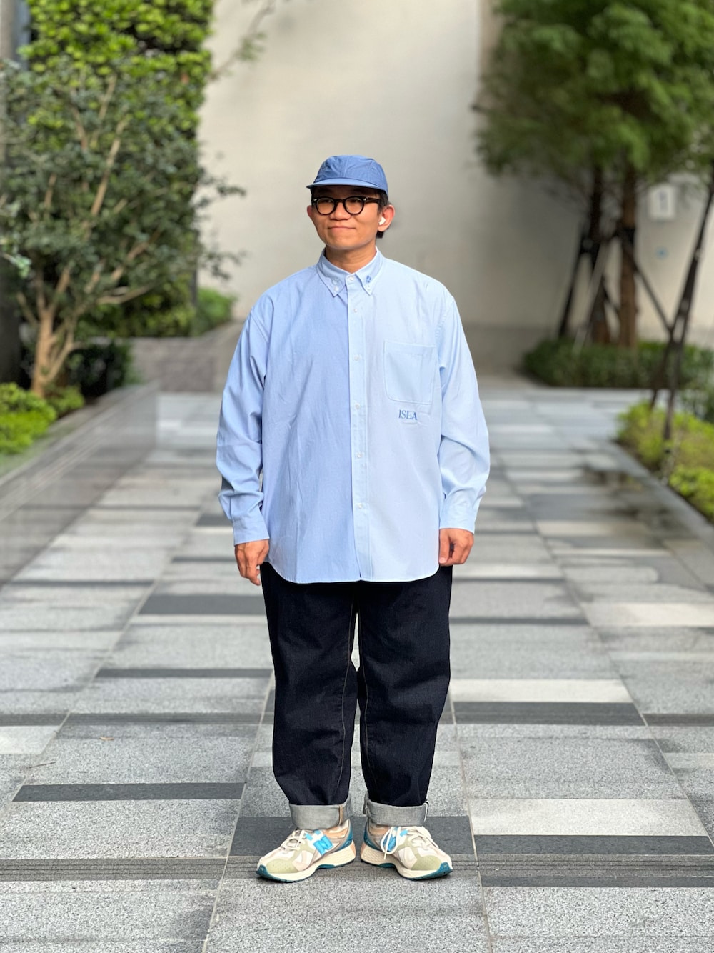 メンズ CAHLUMN Selvedge Denim Pant “Baggy” カウラム