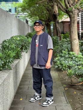 「アイテム（その他アウター）」を使った、Colorholic manさん（メンズ・172cm）の秋コーディネート