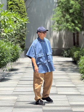 「FreshService（フレッシュサービス）のアイテム」を使った、Colorholic manさん（メンズ・172cm）の夏コーディネート