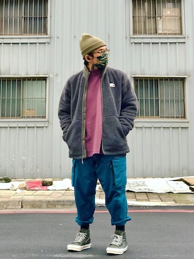 「ACG」｜「アイテム（その他アウター）」を使った、Colorholic manさん（メンズ・172cm）の冬コーディネート