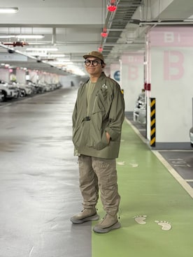 「アイテム（パンツ）」を使った、Colorholic manさん（メンズ・172cm）の秋コーディネート