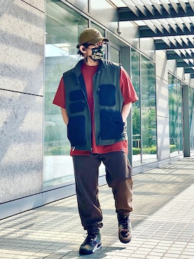 「NIKE ACG（ナイキエィシージー）のアイテム（その他アウター）」を使った、Colorholic manさん（メンズ・172cm）の冬コーディネート