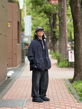 「FreshService（フレッシュサービス）のアイテム」を使った、Colorholic manさん（メンズ・172cm）の春コーディネート