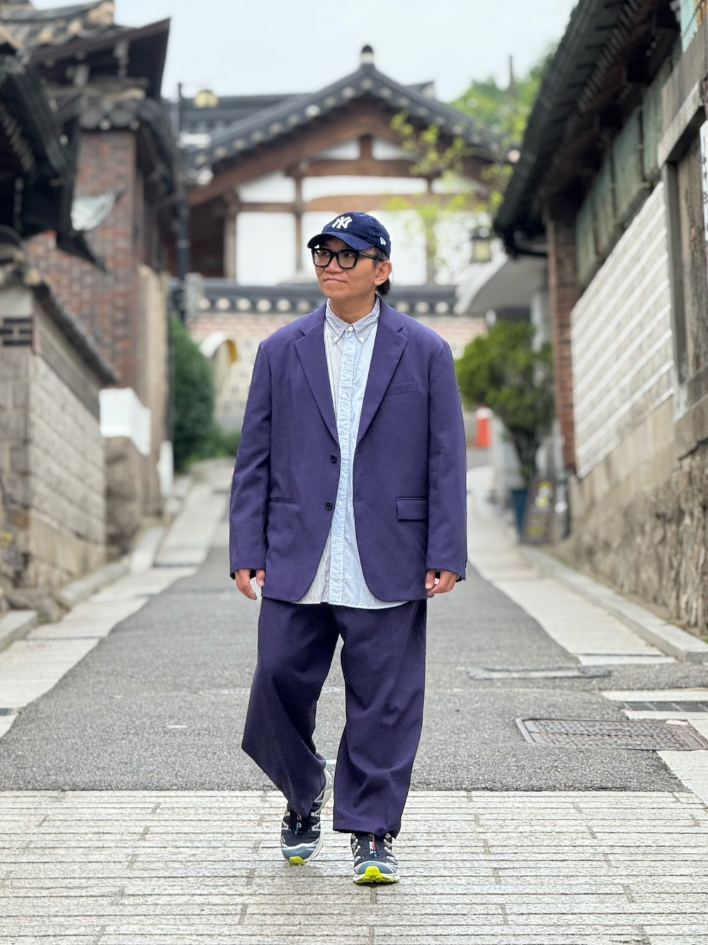 UNIQLO AND MARNI （ユニクロ アンド マル二） ワイドフィットタック