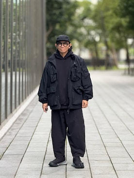 「menswear」｜「アイテム（ジャケット/アウター）」を使った、Colorholic manさん（メンズ・172cm）の冬コーディネート