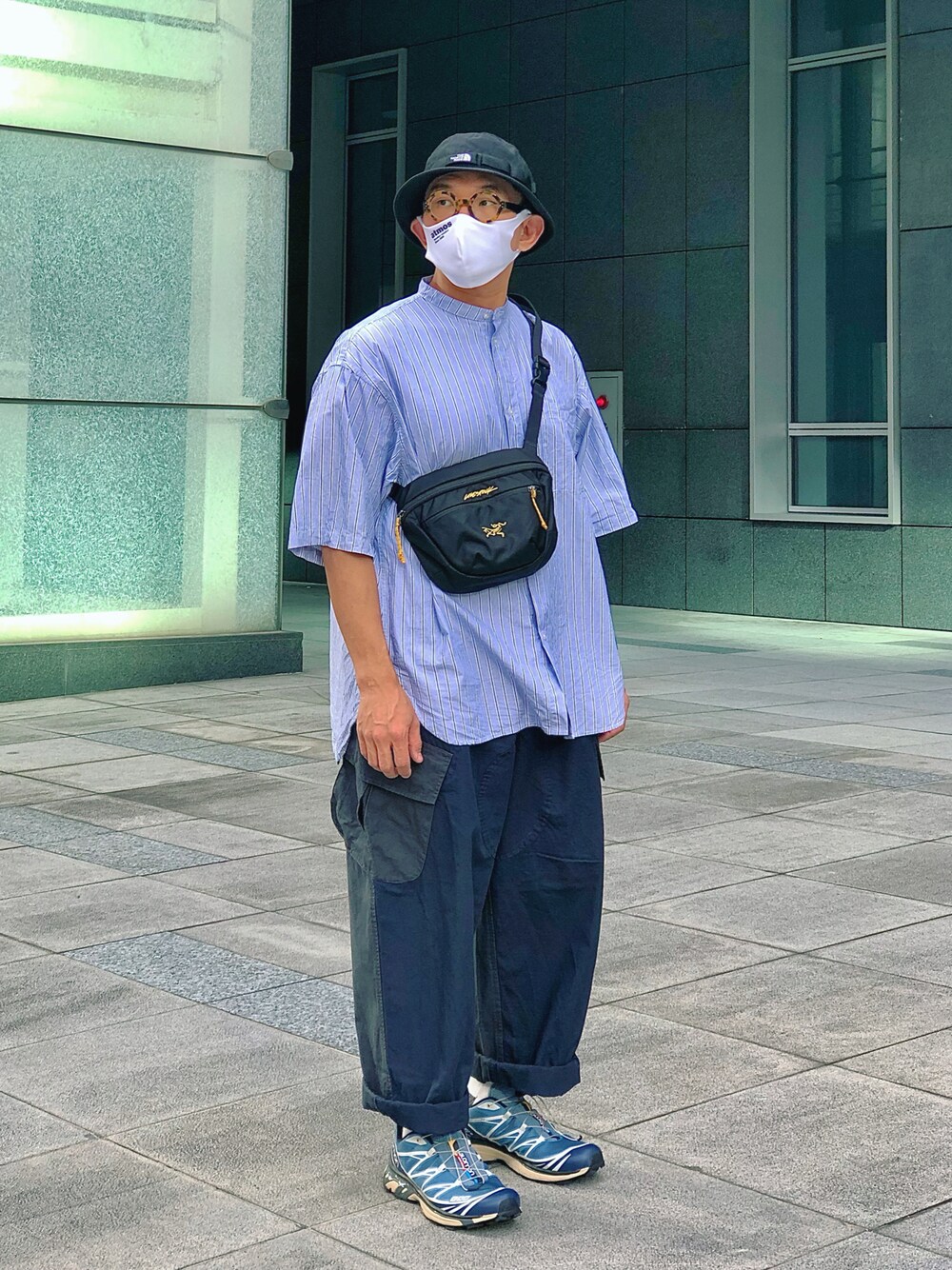 Arc'teryx ブラック メッセンジャーバッグ ARC'TERYXのメッセンジャーバッグを使ったメンズ人気