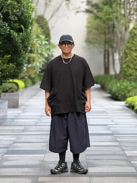 「MANASTASH（マナスタッシュ）のアイテム」を使った、Colorholic manさん（メンズ・172cm）の春コーディネート