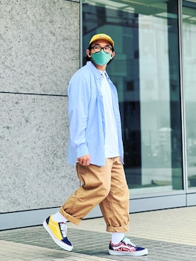 「BEDWIN & THE HEARTBREAKERS」｜Colorholic manさん（メンズ・172cm）の春コーディネート