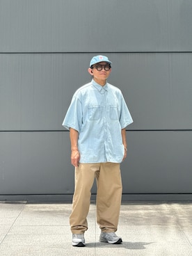 「FreshService（フレッシュサービス）のアイテム」を使った、Colorholic manさん（メンズ・172cm）の夏コーディネート