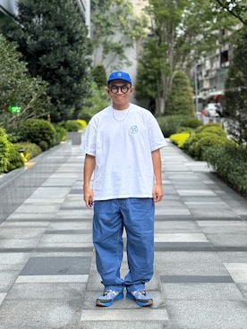「アイテム（Tシャツ/カットソー）」を使った、Colorholic manさん（メンズ・172cm）の秋コーディネート