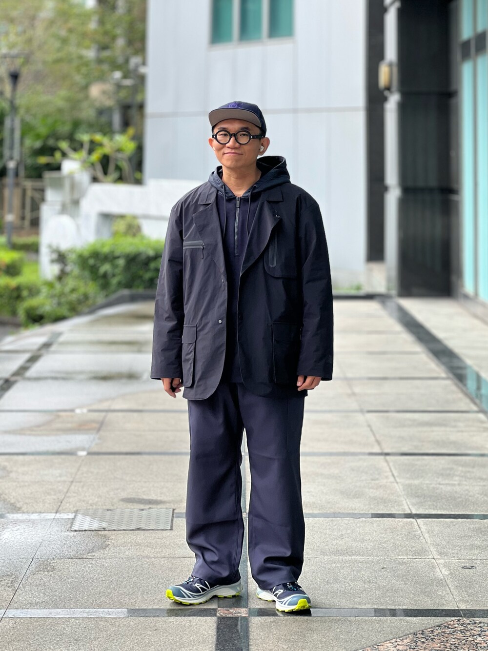 THE NORTH FACEのテーラードジャケットを使ったメンズ人気ファッション
