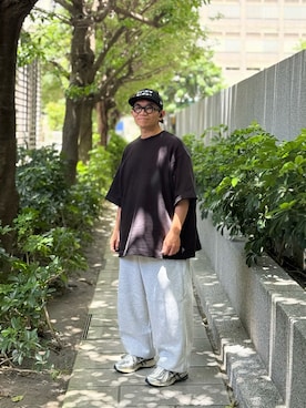 「アイテム（シューズ）」を使った、Colorholic manさん（メンズ・172cm）の夏コーディネート