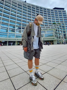 「Jordan」｜「アイテム（マウンテンパーカー）」を使った、Colorholic manさん（メンズ・172cm）の秋コーディネート