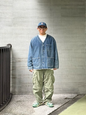 「AUTRY（オートリー）のアイテム」を使った、Colorholic manさん（メンズ・172cm）の冬コーディネート