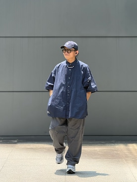 「FreshService（フレッシュサービス）のアイテム」を使った、Colorholic manさん（メンズ・172cm）の夏コーディネート