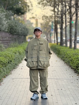 「FreshService（フレッシュサービス）のアイテム」を使った、Colorholic manさん（メンズ・172cm）の春コーディネート