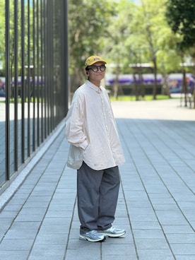 「FreshService（フレッシュサービス）のアイテム」を使った、Colorholic manさん（メンズ・172cm）の夏コーディネート
