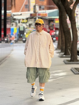 「FreshService（フレッシュサービス）のアイテム」を使った、Colorholic manさん（メンズ・172cm）の夏コーディネート