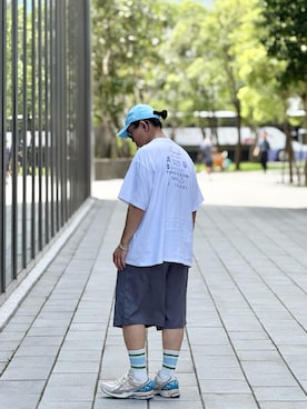 「FreshService（フレッシュサービス）のアイテム」を使った、Colorholic manさん（メンズ・172cm）の夏コーディネート