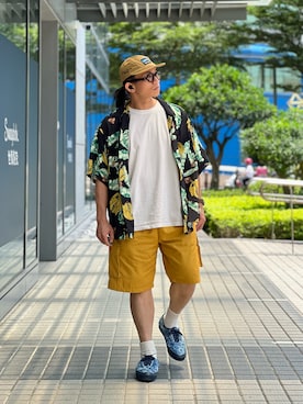 「COOKMAN」｜Colorholic manさん（メンズ・172cm）の春コーディネート