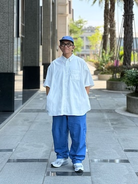 「アイテム（シューズ）」を使った、Colorholic manさん（メンズ・172cm）の夏コーディネート
