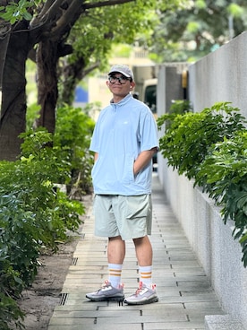 「アイテム（ジャージ）」を使った、Colorholic manさん（メンズ・172cm）の夏コーディネート