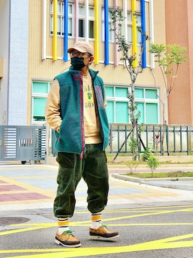 Colorholic manさんの（Timberland | ティンバーランド）を使ったコーディネート