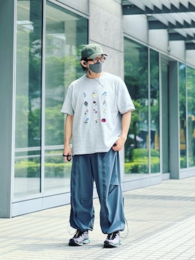 「y3」｜Colorholic manさん（メンズ・172cm）の春コーディネート