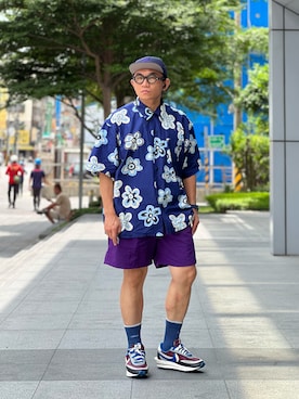 「sacai」｜Colorholic manさん（メンズ・172cm）の夏コーディネート