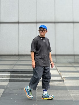 「BEAMS（ビームス）のアイテム」を使った、Colorholic manさん（メンズ・172cm）の夏コーディネート
