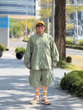 「BEAMS（ビームス）のアイテム」を使った、Colorholic manさん（メンズ・172cm）の秋コーディネート