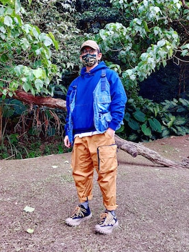 「NIKE ACG（ナイキエィシージー）のアイテム（その他アウター）」を使った、Colorholic manさん（メンズ・172cm）の冬コーディネート