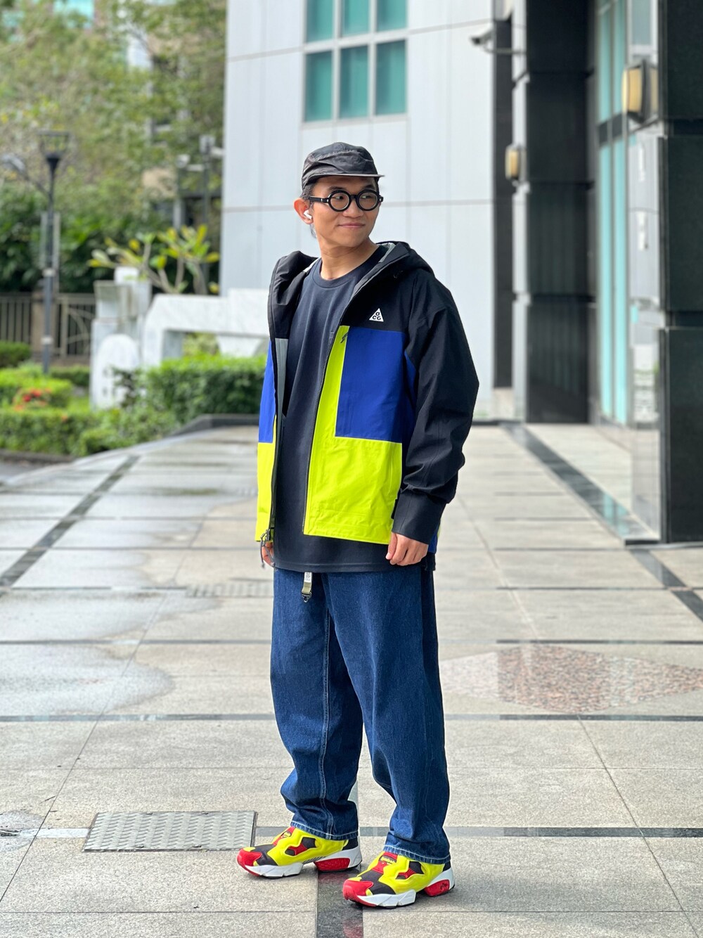 Colorholic man｜NIKE ACGのマウンテンパーカーを使ったコーディネート