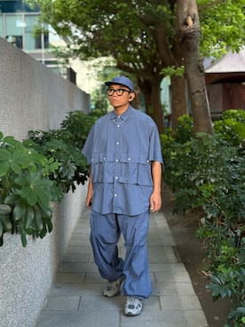「アイテム（パンツ）」を使った、Colorholic manさん（メンズ・172cm）の秋コーディネート