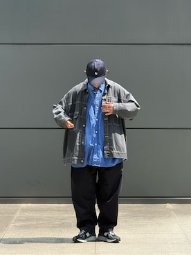 「BEAMS（ビームス）のアイテム（パンツ）」を使った、Colorholic manさん（メンズ・172cm）の春コーディネート