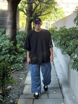 「アイテム（シューズ）」を使った、Colorholic manさん（メンズ・172cm）の秋コーディネート