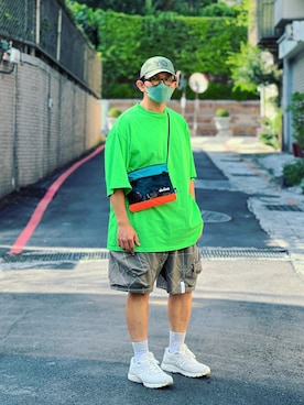 「y3」｜Colorholic manさん（メンズ・172cm）の夏コーディネート