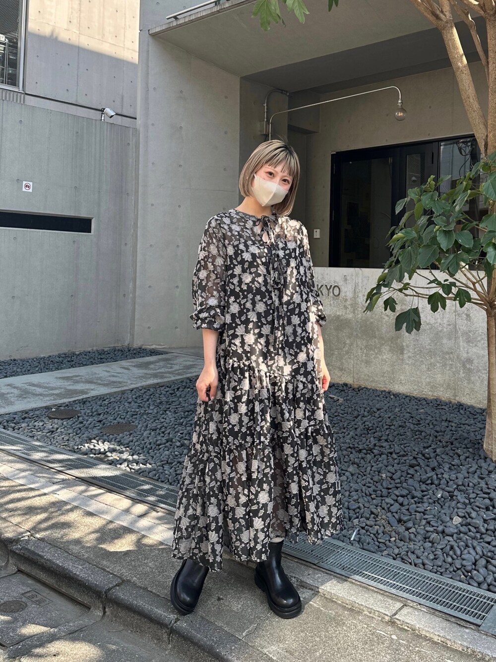 CIAOPANIC（チャオパニック）の「シアーフラワーティアード