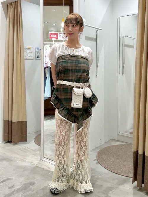 CIAOPANIC レースフレアレイヤードフリルパンツ レースフレアレイヤードフリルパンツ（その他パンツ