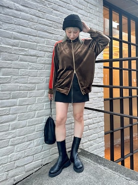 arisa okitaさん（レディース・162cm）の秋コーディネート