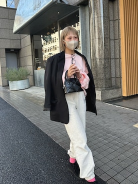 arisa okitaさん（レディース・162cm）の冬コーディネート