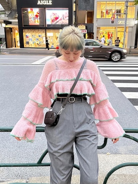 arisa okitaさん（レディース・162cm）の秋コーディネート