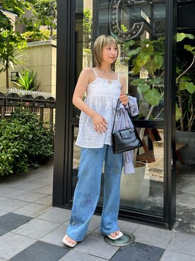 arisa okitaさん(レディース・162cm)の夏コーディネート