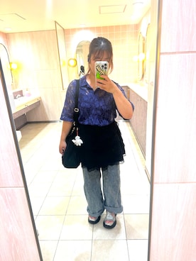 「FOREVER 21（フォーエバー トゥエンティーワン）のアイテム」を使った、aymさん（レディース・158cm）の秋コーディネート